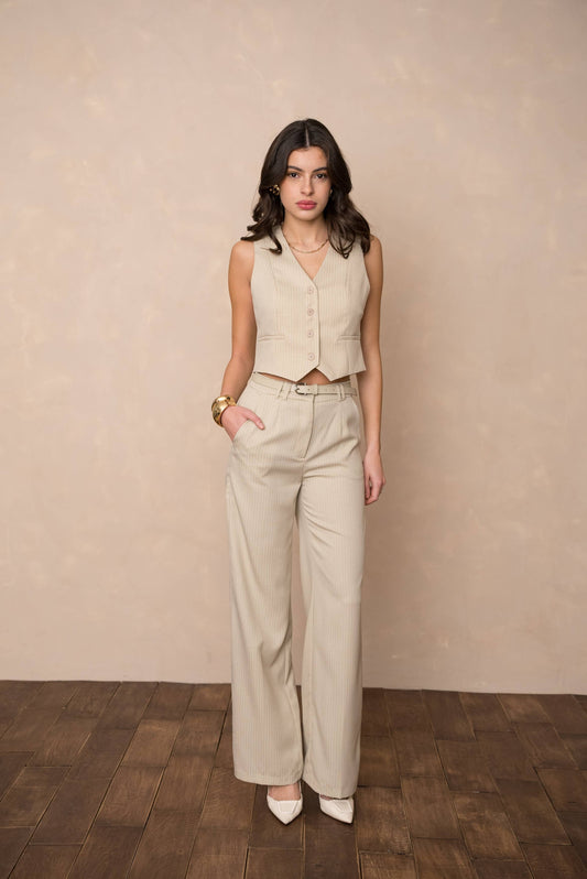 Gestreepte broek